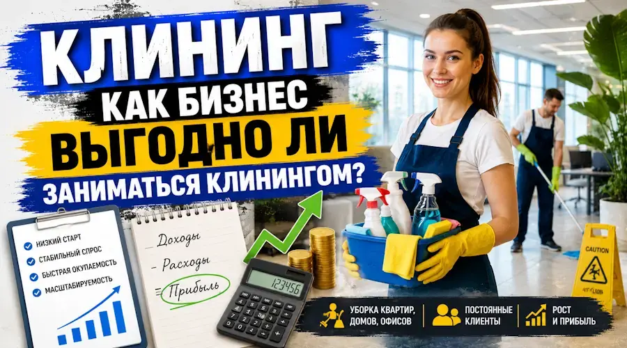 Клининг как бизнес. Выгодно ли заниматься клинингом?