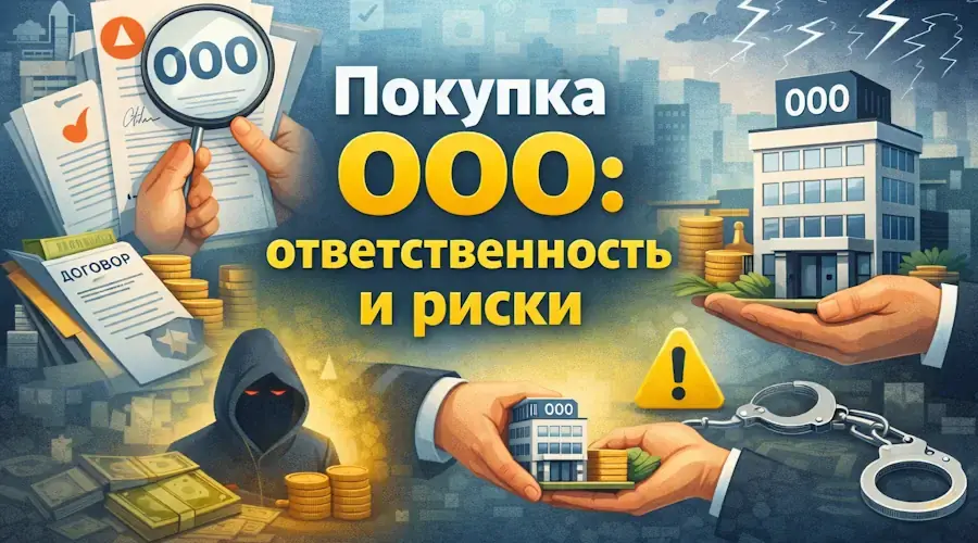 Покупка готового ООО: ответственность и риски нового владельца
