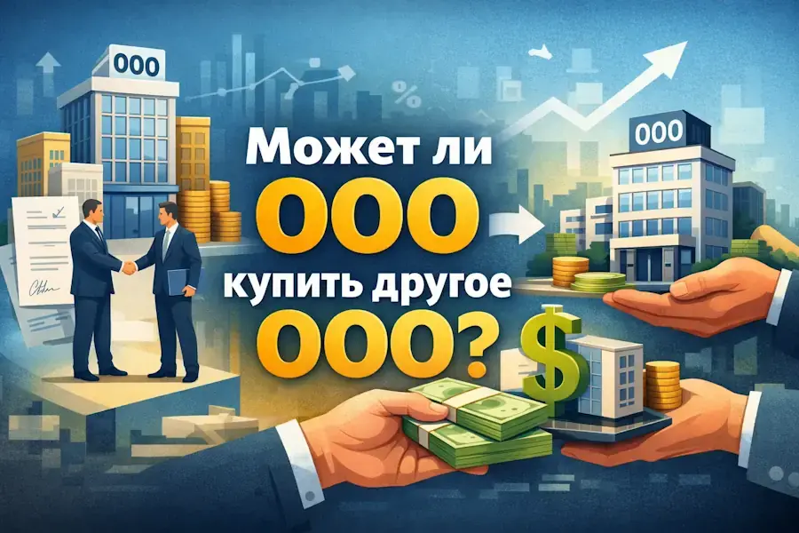 Может ли ООО купить другое ООО?