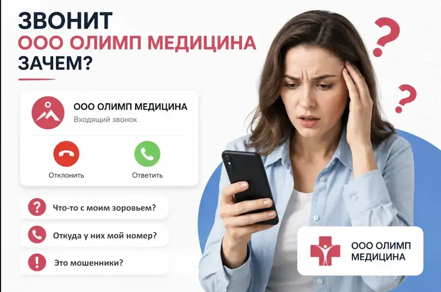 ООО «Олимп медицина» зачем звонят?
