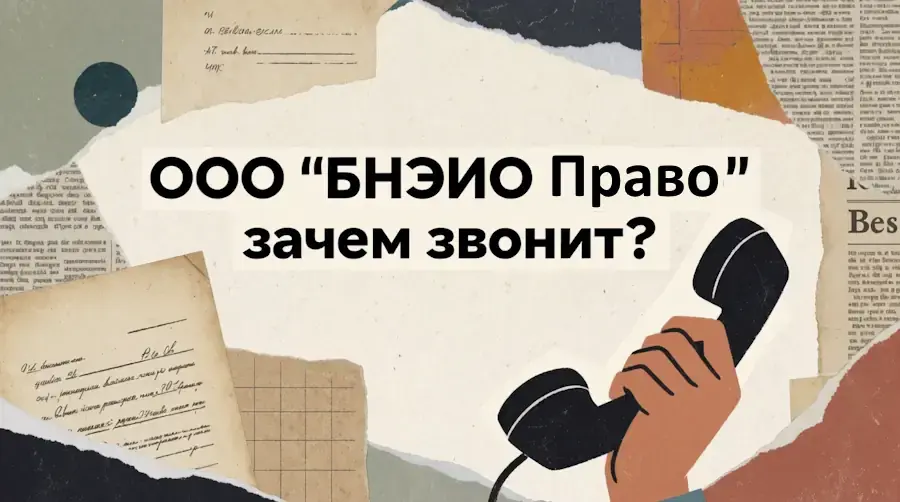 ООО «БНЭИО Право» что это и зачем звонят?