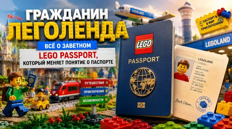 Гражданин Леголенда: всё о заветном LEGO Passport, который меняет понятие о паспорте