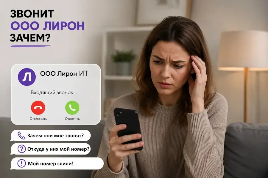 ООО «Лирон ИТ» что это и зачем звонят?