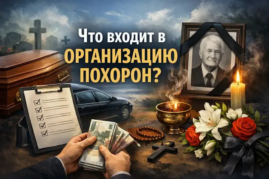 Что входит в организацию похорон?