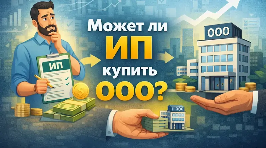 Может ли ИП купить ООО? Полное руководство