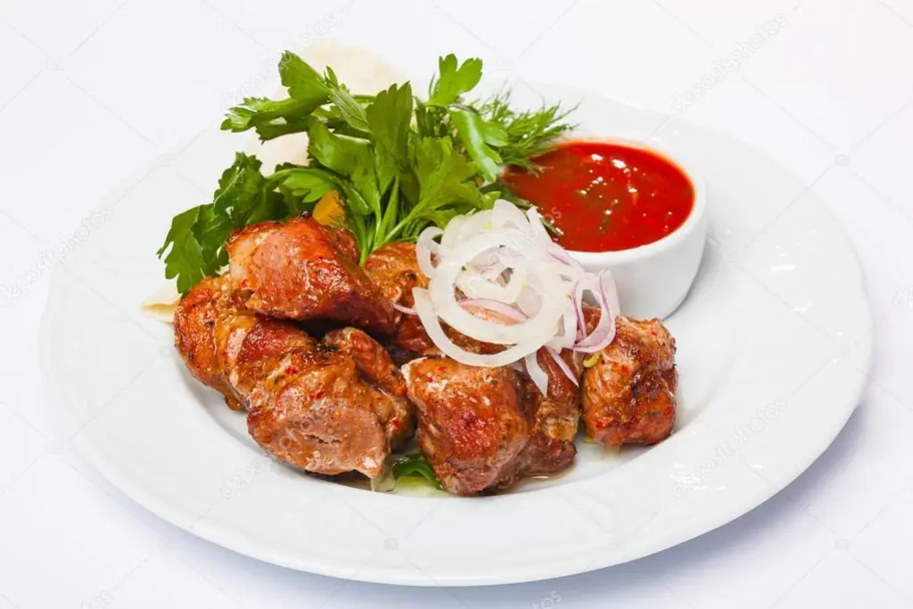 Шашлык из свинины (мякоть, 200 г.)