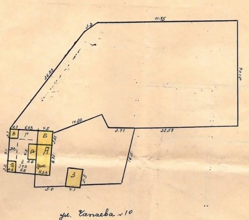 Дом, ул. Чапаева, 10