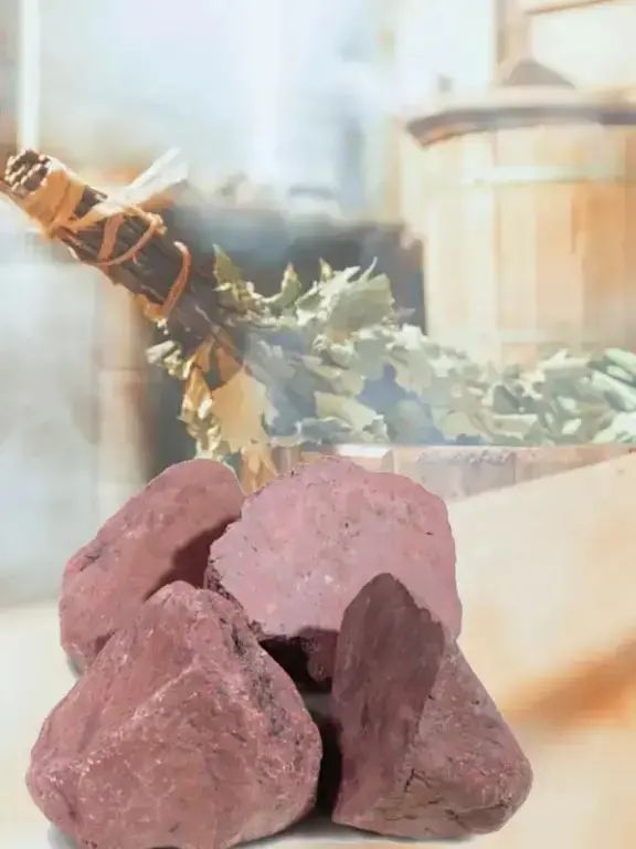 Яшма сургучная колотая