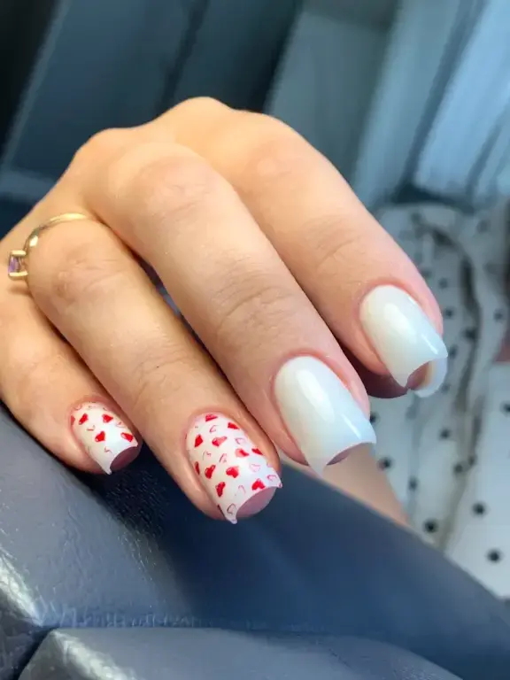 Маникюр + однотонное покрытие